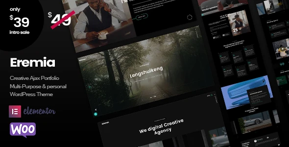 Eremia – Ajax Portfolio WordPress Theme